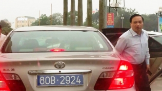 Vụ Phó bí thư thường trực Tỉnh ủy Ninh Bình sử dụng xe biển 80B: Thu hồi cả 2 biển số