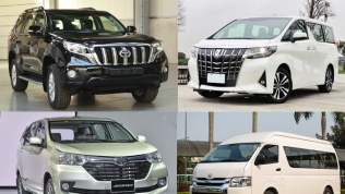 10 mẫu xe có doanh số thấp nhất quý I/2020: Toyota Việt Nam 'áp đảo'