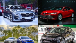 Xếp hạng xe hạng D nửa đầu năm 2020: Doanh số Toyota Camry ‘đè bẹp’ Honda Accord