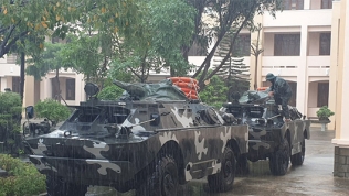 Xe đặc chủng nào tham gia ứng phó cơn bão số 4 (bão Noru) tại Đà Nẵng?