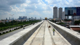 Metro số 1 sẽ cơ bản hoàn thành năm 2020, chở khách 2021
