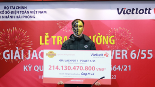 Tài xế xe công nghệ tại Hà Nội trúng Jackpot hơn 214 tỷ đồng