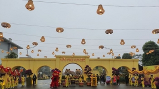 Ấn tượng đường hoa Xuân 'Hành trình vàng son Tết Việt'
