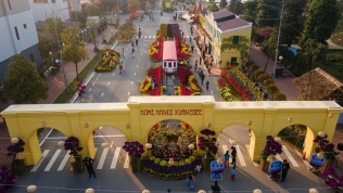 70.000 lượt du khách đến đường hoa Home Hanoi Xuan 2022