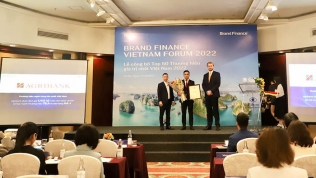 Agribank lọt top 10 thương hiệu giá trị nhất Việt Nam