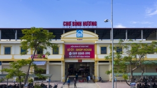 Cất nóc dự án Phố chợ Bình Hương