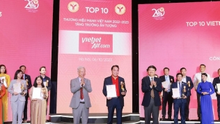 Vietjet nhận giải 'Thương hiệu mạnh – Tăng trưởng ấn tượng' 2023