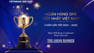 VietinBank nhận giải ‘Ngân hàng SME tốt nhất Việt Nam’ 3 năm liên tiếp