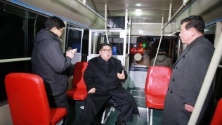 Cận cảnh dòng xe bus điện mới của Triều Tiên