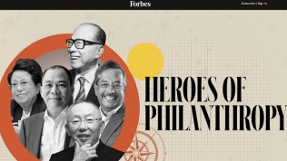 Tỷ phú Phạm Nhật Vượng lọt top 15 nhà từ thiện hào phóng nhất châu Á
