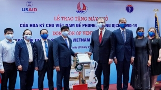 Mỹ tặng Việt Nam 100 máy thở theo đề nghị của Tổng thống Trump
