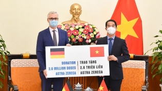 Đức viện trợ gần 3,5 triệu liều vaccine Covid-19 cho Việt Nam