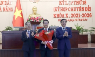 Ông Ngô Xuân Thắng được bầu làm Chủ tịch HĐND TP.Đà Nẵng 