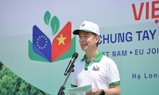 'EU sẽ luôn hỗ trợ Việt Nam triển khai các sáng kiến ứng phó với biến đổi khí hậu