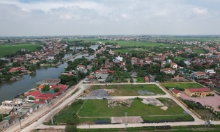Huyện có quy hoạch sân bay thứ 2 của Hà Nội, đấu giá đất lên tới 22,5 triệu/m2