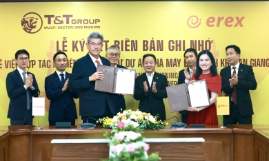 T&T Group và Tập đoàn Erex hợp tác phát triển nhà máy điện sinh khối tại An Giang