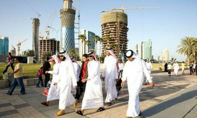 Dân Qatar giàu nhất thế giới với thu nhập bình quân 146 ngàn USD/người