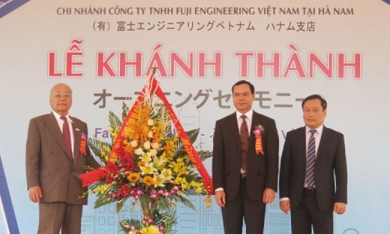 Fuji Engineering khánh thành khu chung cư cho thuê vốn 10 triệu USD tại Hà Nam