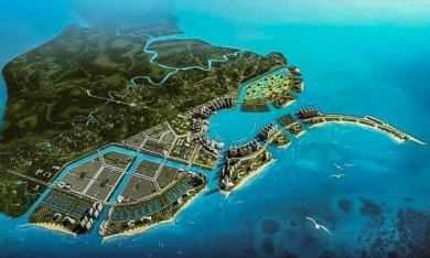 Khu đô thị du lịch biển Cần Giờ 76.000 tỷ sẽ có tháp 108 tầng, sân golf 155ha
