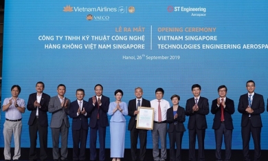 Chính thức ra mắt Công ty TNHH Kỹ thuật Công nghệ hàng không Việt Nam Singapore