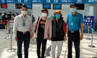 Vietnam Airlines vận chuyển miễn phí 600 khách hết hạn cách ly