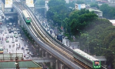 'Hé lộ' mốc thời gian về đích dự án đường sắt Cát Linh - Hà Đông
