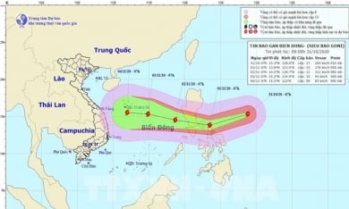 Siêu bão Goni đổ bộ Philippines, sẽ tiến vào Biển Đông