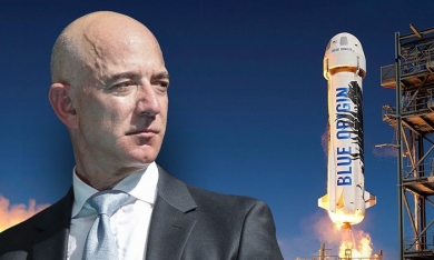 Một người chi 28 triệu USD để du hành vũ trụ cùng tỷ phú Bezos