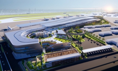 Cận cảnh thiết kế nhà ga T3 sân bay Tân Sơn Nhất