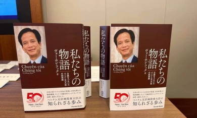 'Chuyện của chúng tôi' của nguyên Bộ trưởng Võ Hồng Phúc ra mắt phiên bản tiếng Nhật