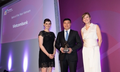Vietcombank nhận giải thưởng Ngân hàng tiêu biểu năm 2018 của Tạp chí The Banker