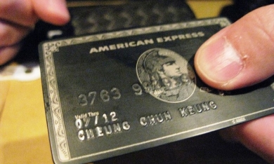 Những chiếc thẻ tín dụng triệu phú