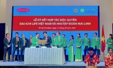 Dai-ichi Life Việt Nam sẽ bán bảo hiểm nhân thọ qua mạng lưới của HHI/Tập đoàn Mai Linh trong 15 năm