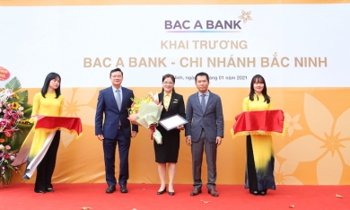 Khai trương chi nhánh mới, BAC A BANK chính thức gia nhập thị trường tài chính Bắc Ninh