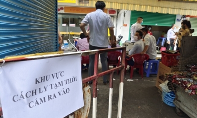 TP. HCM phong tỏa chợ Phú Nhuận