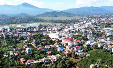 Lâm Đồng muốn quy hoạch thị trấn Di Linh thành 6 khu đô thị vào năm 2030