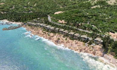 Bình Định tăng diện tích đất xây dựng Khu biệt thự nghỉ dưỡng biển Bãi Xép
