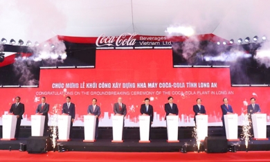 Coca-Cola khởi công xây dựng nhà máy lớn nhất tại Việt Nam