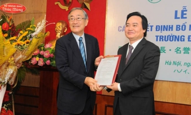 Một người Nhật được chọn là Hiệu trưởng đại học tại Việt Nam
