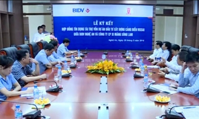 BIDV Nghệ An tài trợ 763 tỷ đồng cho Dự án Cảng biển Vissai