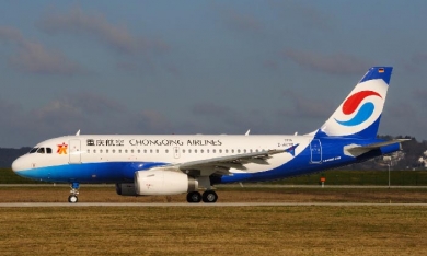 Chongqing Airlines mở đường bay thẳng Trùng Khánh - Hà Nội, tần suất 4 chuyến/tuần