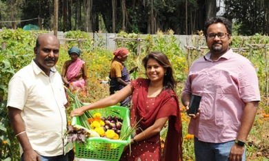 Startup Ấn Độ phát triển dịch vụ trồng rau từ xa