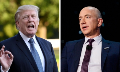 Tổng thống Trump 'thổi bay' 31 tỷ USD của Amazon