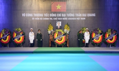 Toàn cảnh Lễ an táng Chủ tịch nước Trần Đại Quang