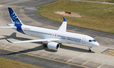 Airbus thông qua thương vụ bán 120 máy bay A220