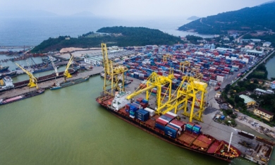 Mở rộng luồng phía thượng lưu để phục vụ các tàu trọng tải lớn tại cảng Lạch Huyện - Hải Phòng