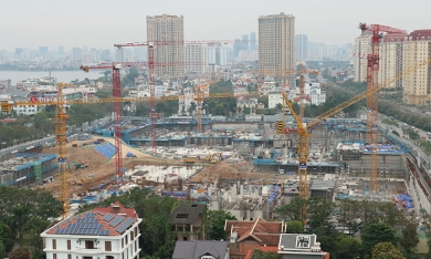 Cận cảnh dự án Lotte Mall Hanoi sau gần 4 năm đổi chủ