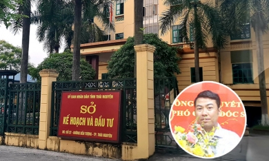Thái Nguyên: Cách chức Phó giám đốc Sở Kế hoạch và Đầu tư Đào Duy Anh