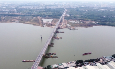Chủ tịch Hà Nội: 'Phấn đấu thông xe cầu Vĩnh Tuy 2 vào ngày 2/9/2023'