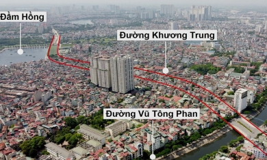 Hà Nội: Hơn 2.500 tỷ làm đường vành đai 2,5 từ Nguyễn Trãi đến Đầm Hồng